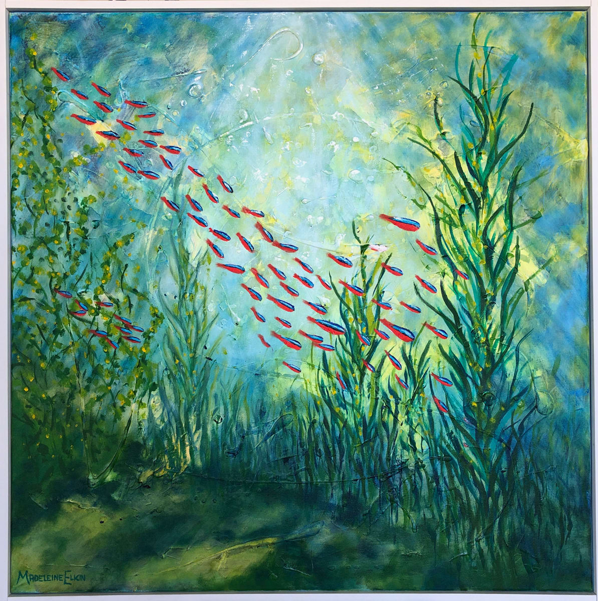 Cardinals Retreat by Madeleine Elkin 