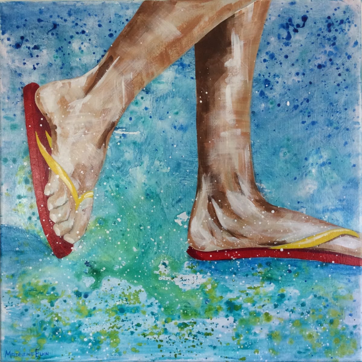 Splash II by Madeleine Elkin 