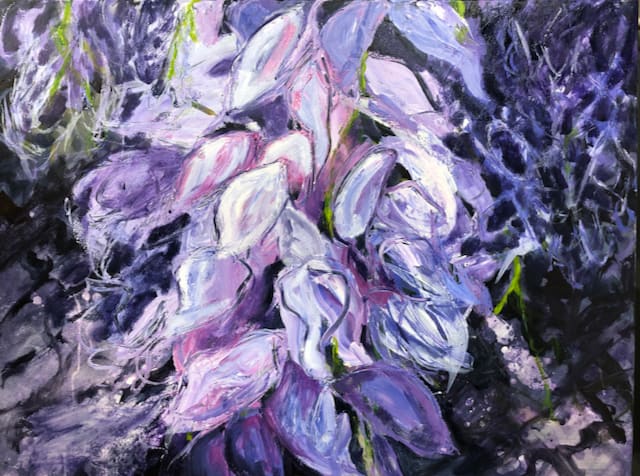 Wisteria Cascade by Madeleine Elkin 