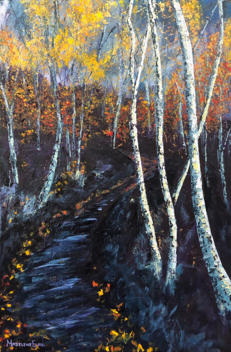 Pathway Thru the Forest by Madeleine Elkin 
