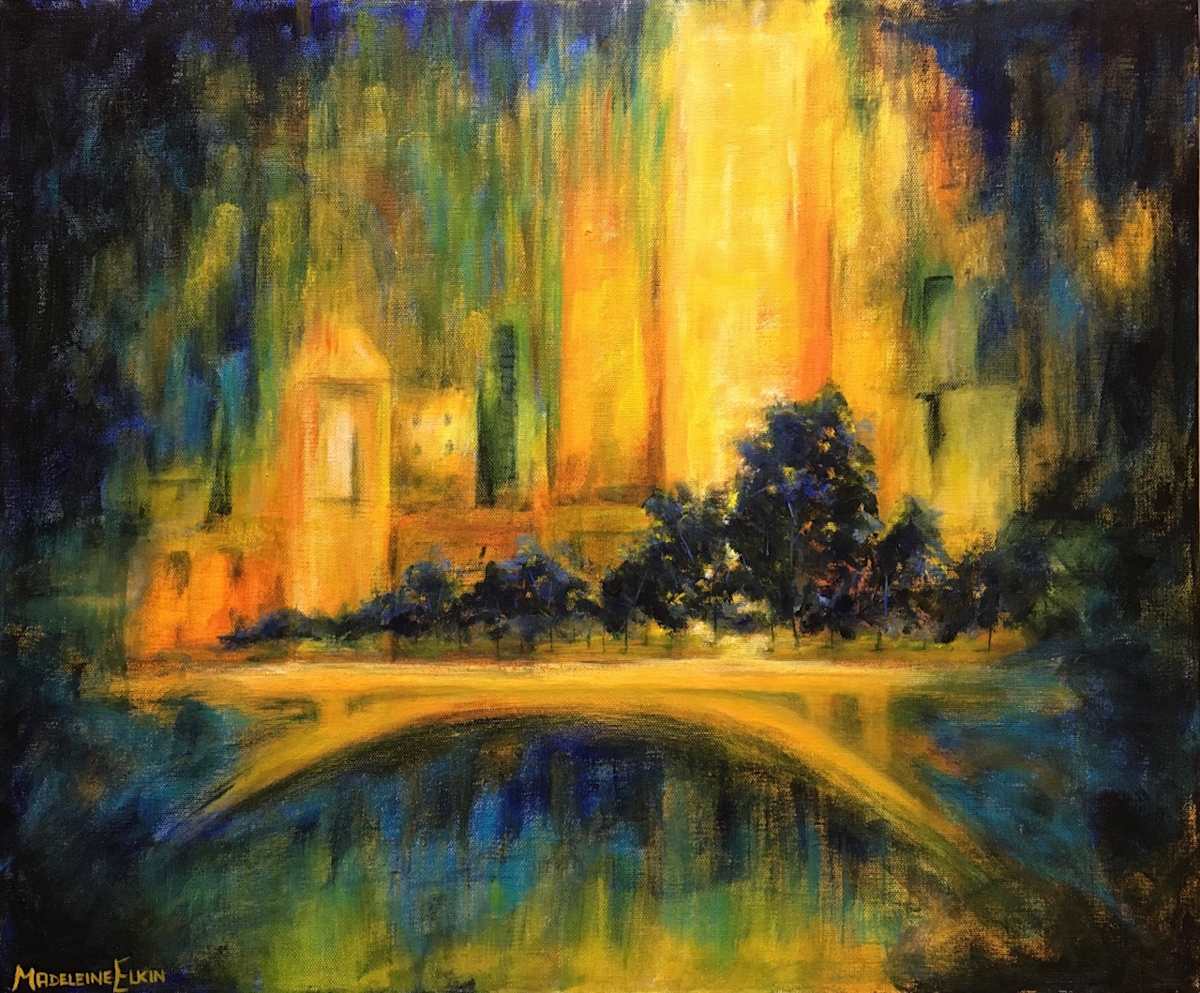 Late Night on the Torrens by Madeleine Elkin 