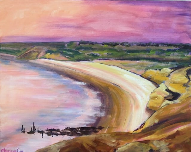 Port Willunga Beach by Madeleine Elkin 