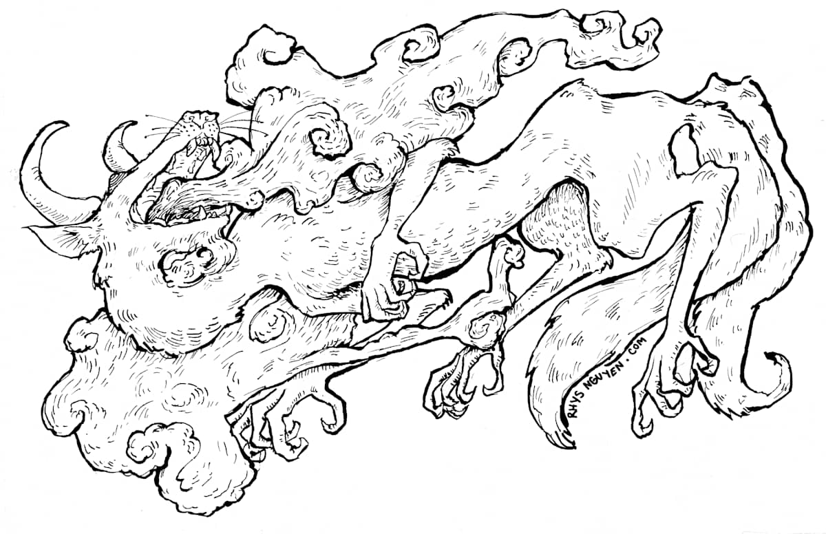 creatures #4 by Rhys Nguyen 