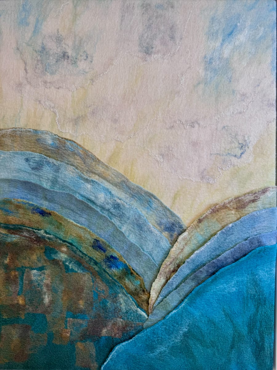 It's just over the next hill by Caroline Burton 