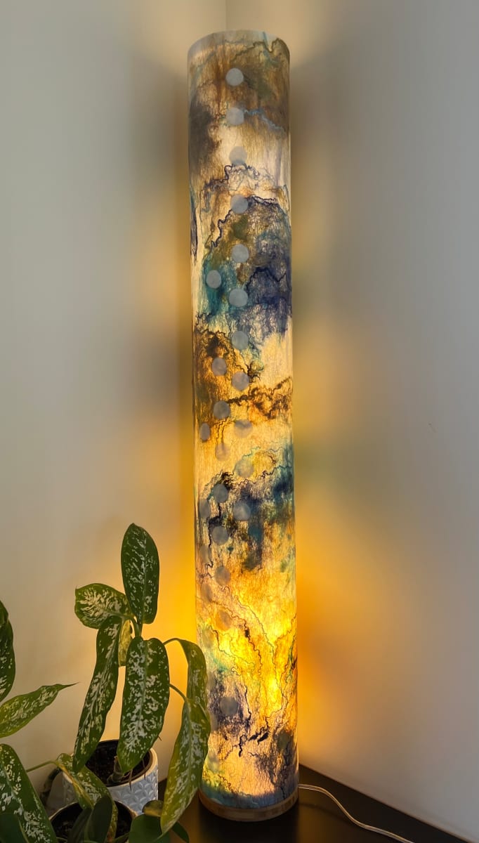 Metamorphic 1 Light Tube by Caroline Burton 
