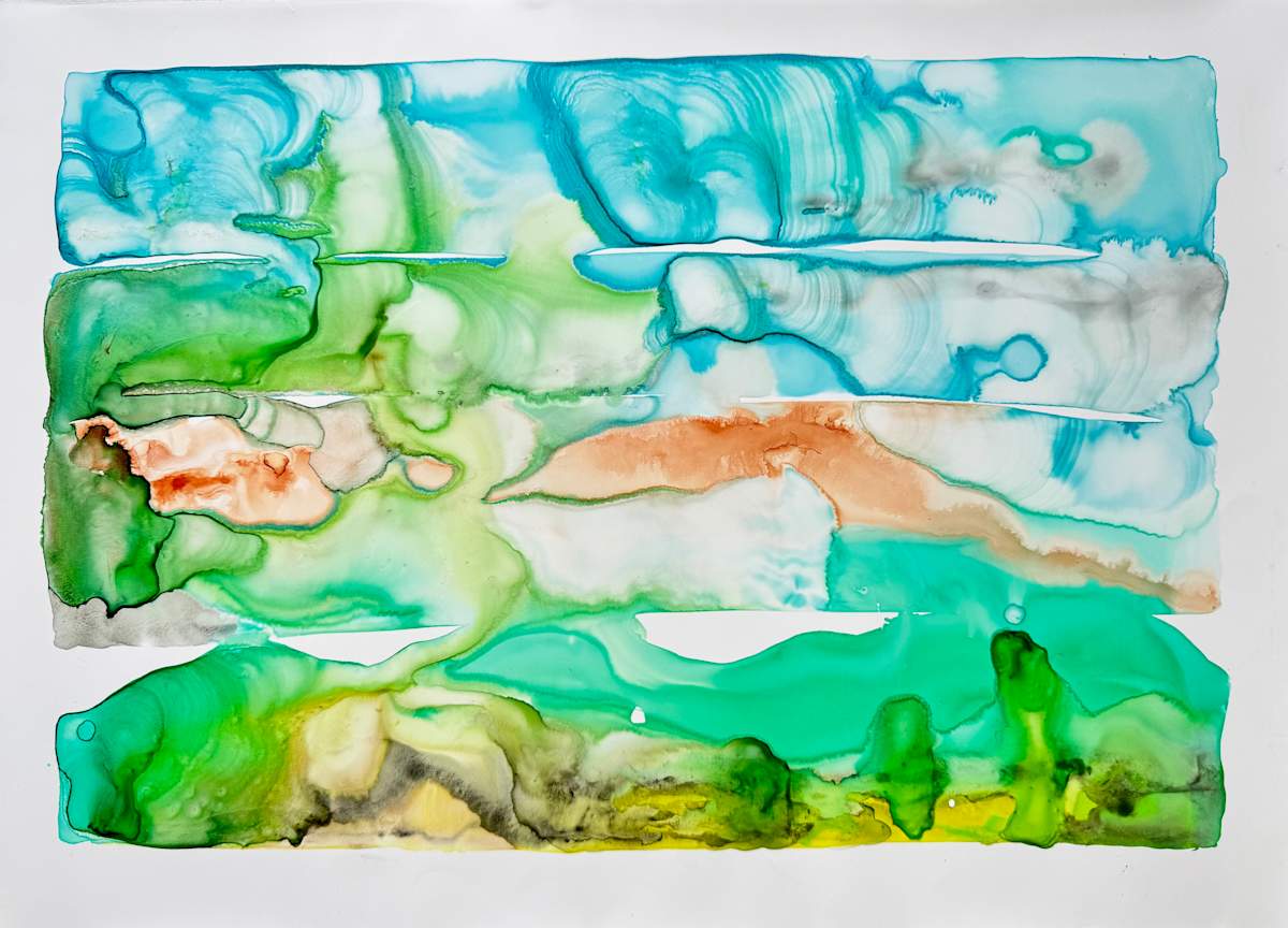 Crystalline Landscape 2 by Caroline Burton  Image:  Crystalline Landscape 2