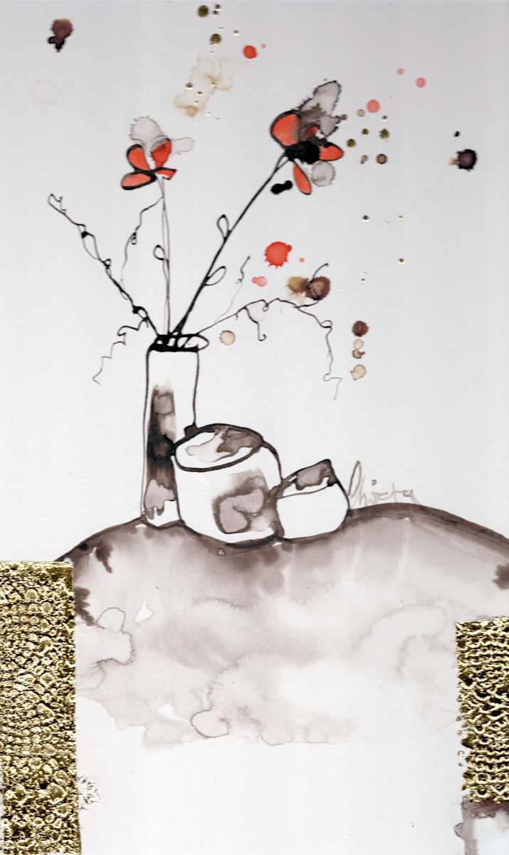 'Sepia Shimmer #1' by Christa Coetzee  Image: 'Sepia Shimmer #1'