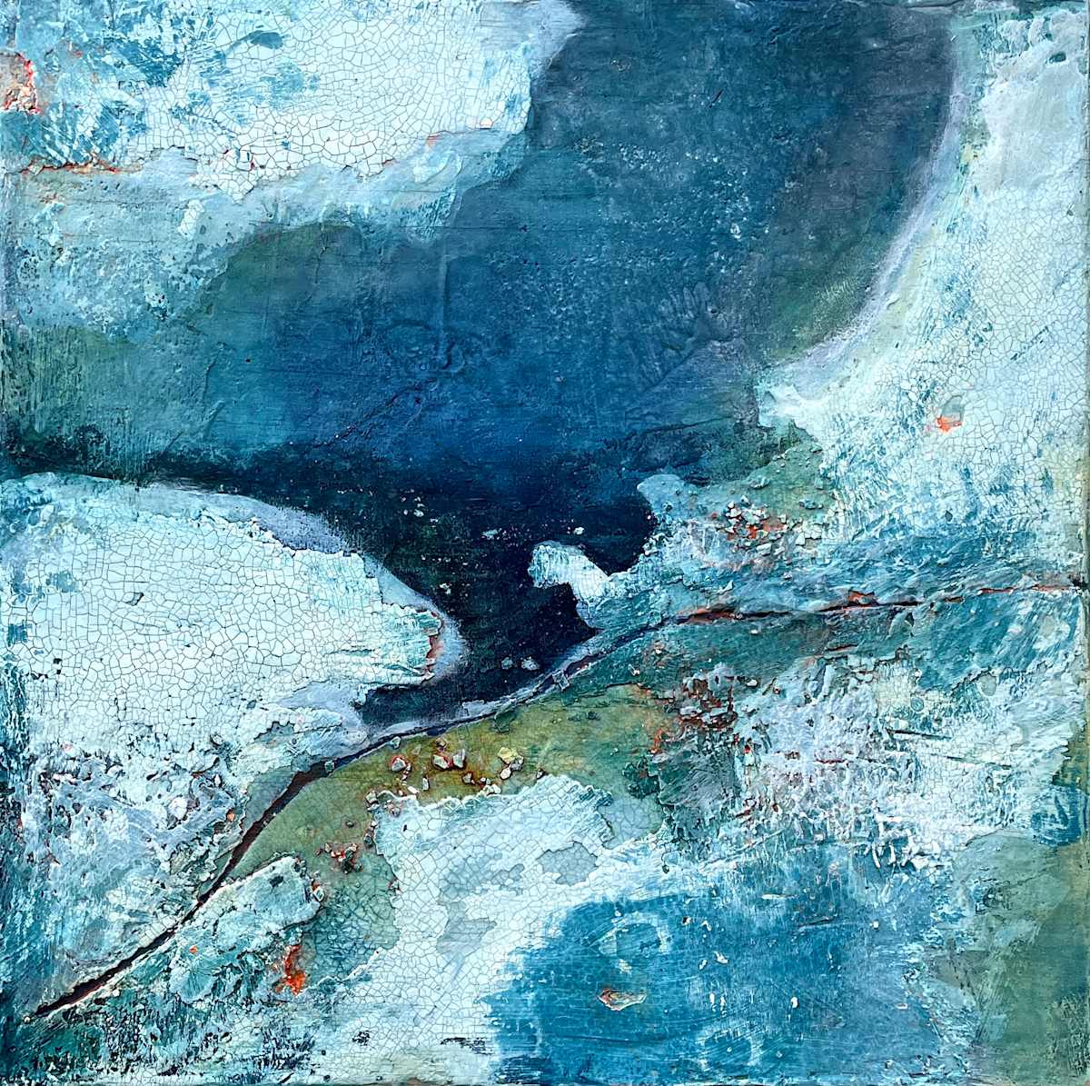 Die Stadt am Meer 1 by Benita Neubauer 