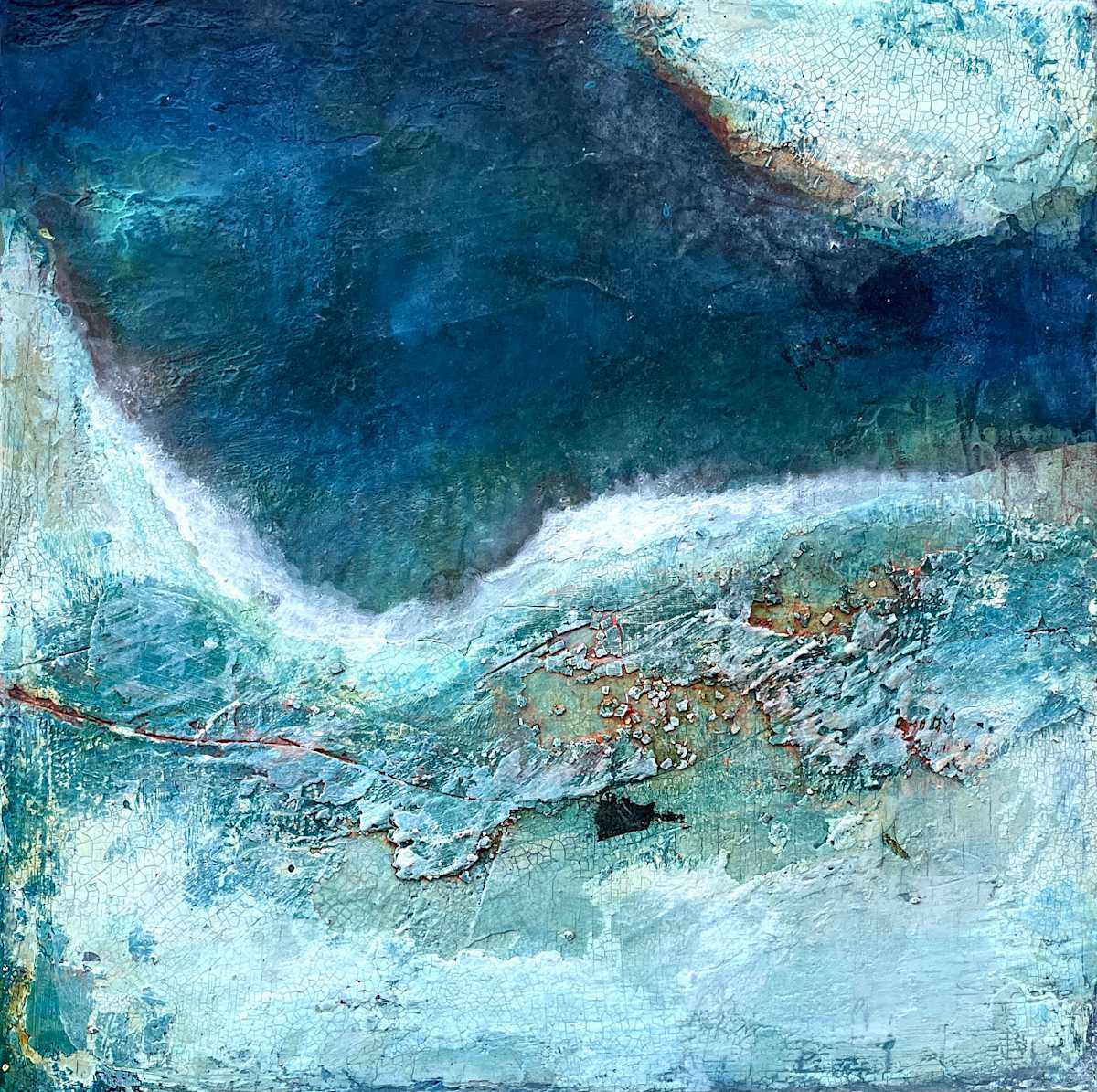Die Stadt am Meer 2 by Benita Neubauer 
