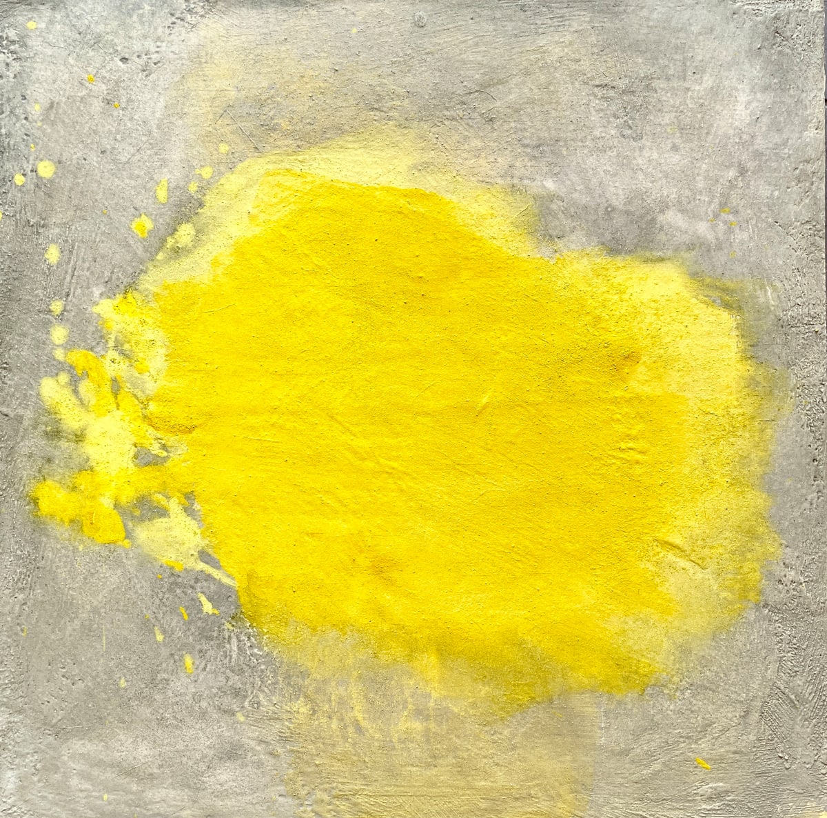 Gelb auf Grau by Benita Neubauer 