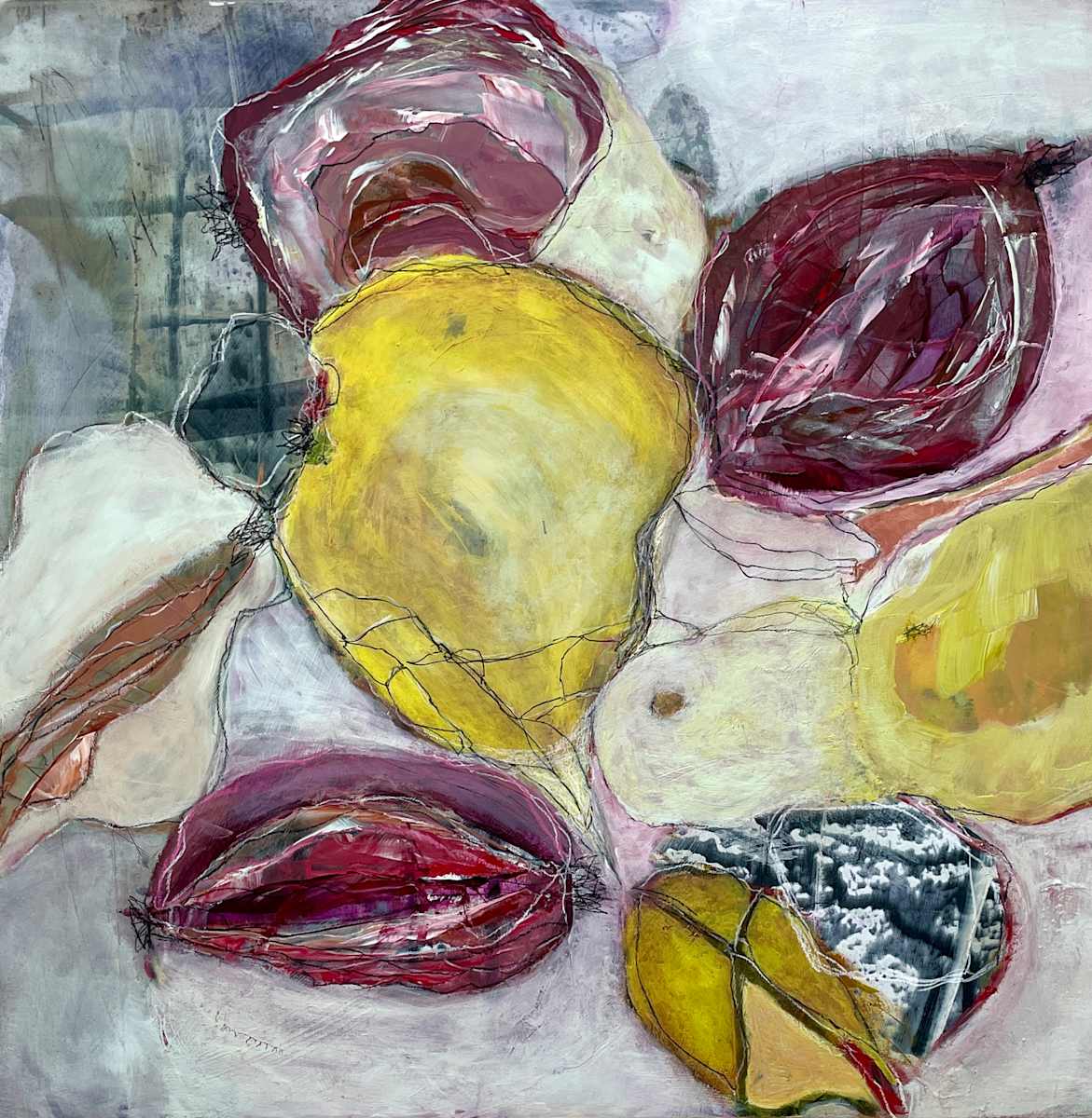 Onion and quinces by Benita Neubauer, Image 1.