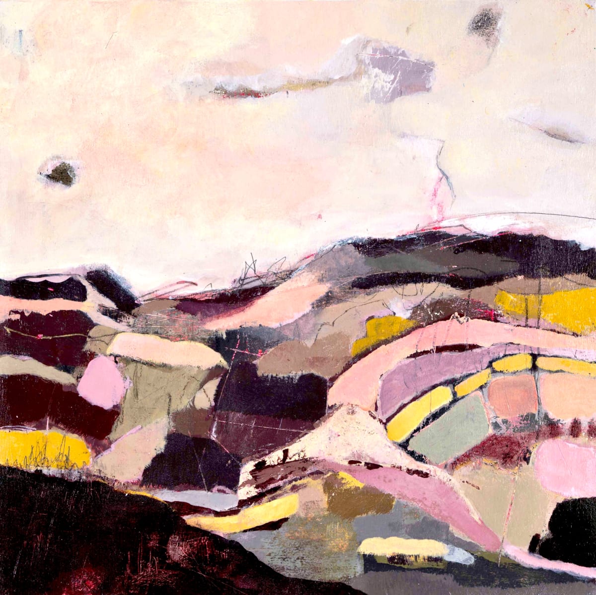 Gewitter über Heidelandschaft by Benita Neubauer 