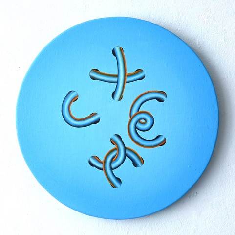Cerulean-blue minijob #2 by Astrid Kajsa Nylander, Image 1.