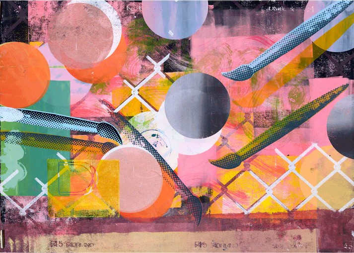 Painting Practice #17 by Astrid Kajsa Nylander, Helena Lund Ek, Image 1.