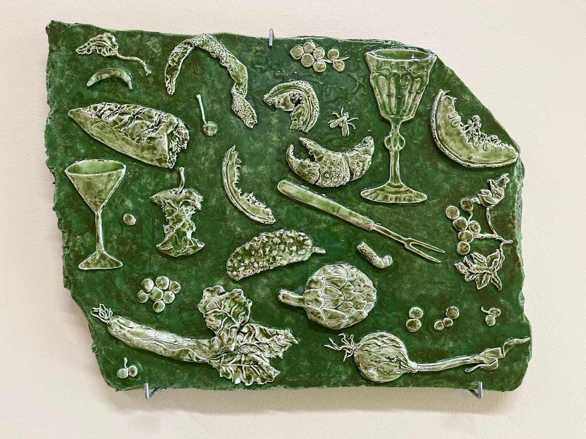 Dirty Table Relief by Klara Zetterholm, Image 1.