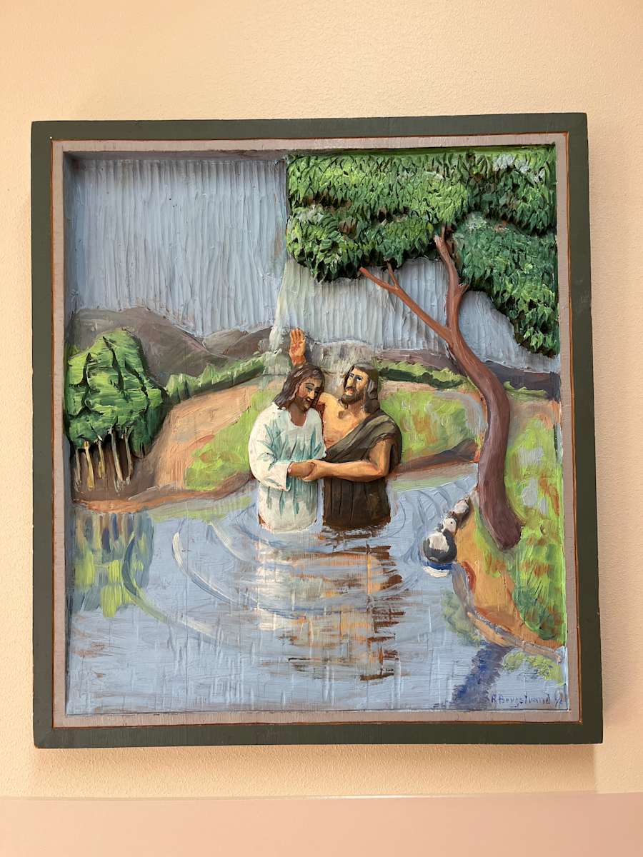 Johannes döparen by Albin Bergstrand 