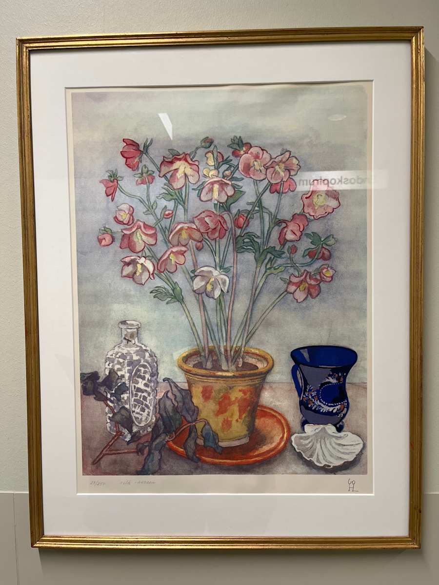 Anemoner i kruka by Hilding Linnqvist, Image 1.