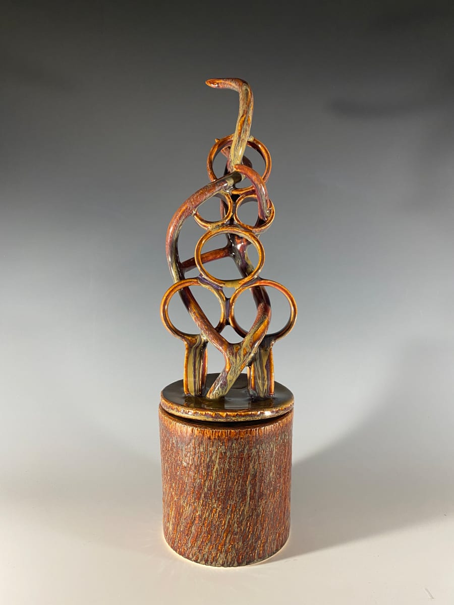 Feminine Jar by Lenie Caston-Miller, Image 1.