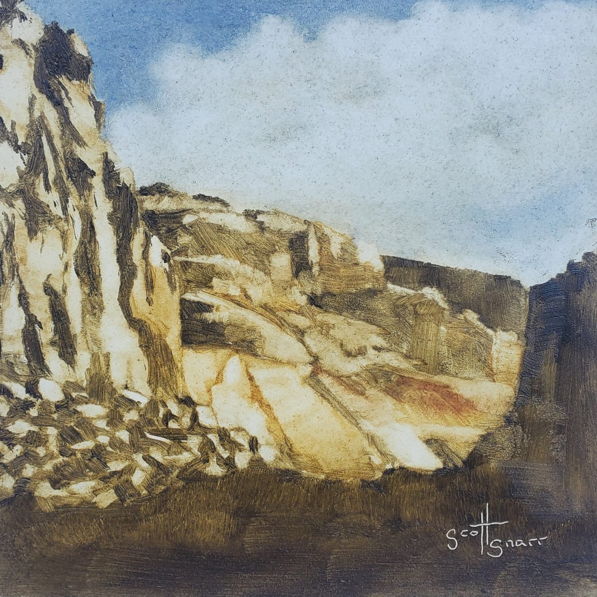 On Burr Trail by Scott Snarr 