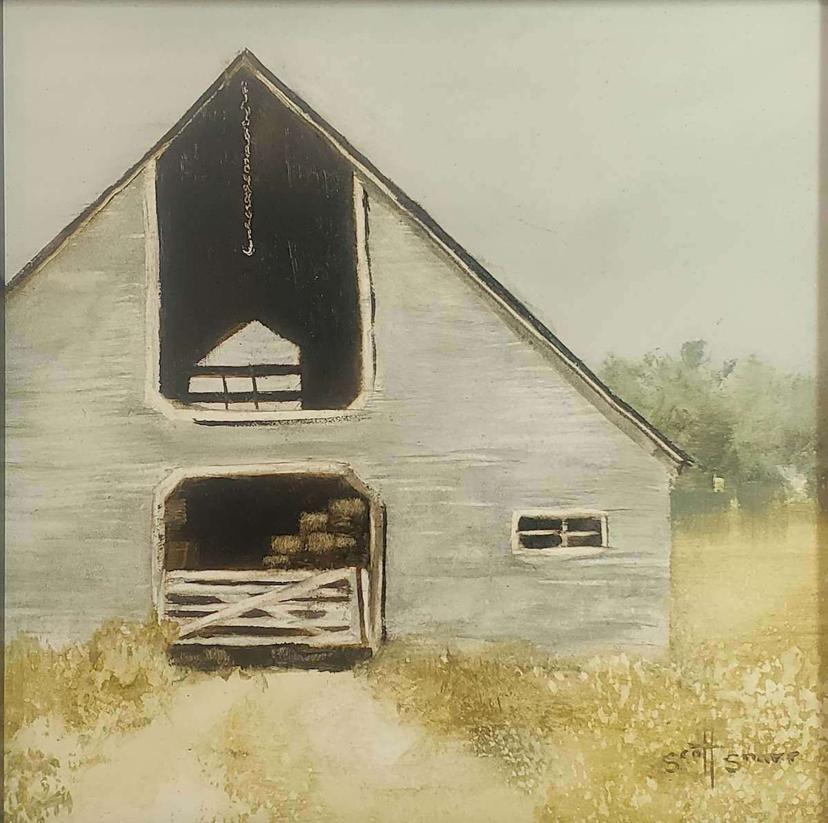 Gray Barn by Scott Snarr 