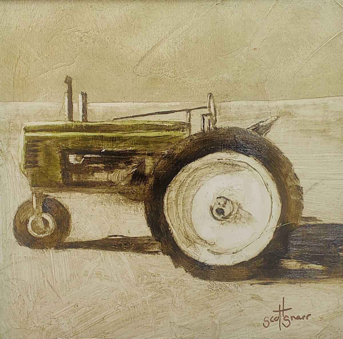 Green Tractor by Scott Snarr 