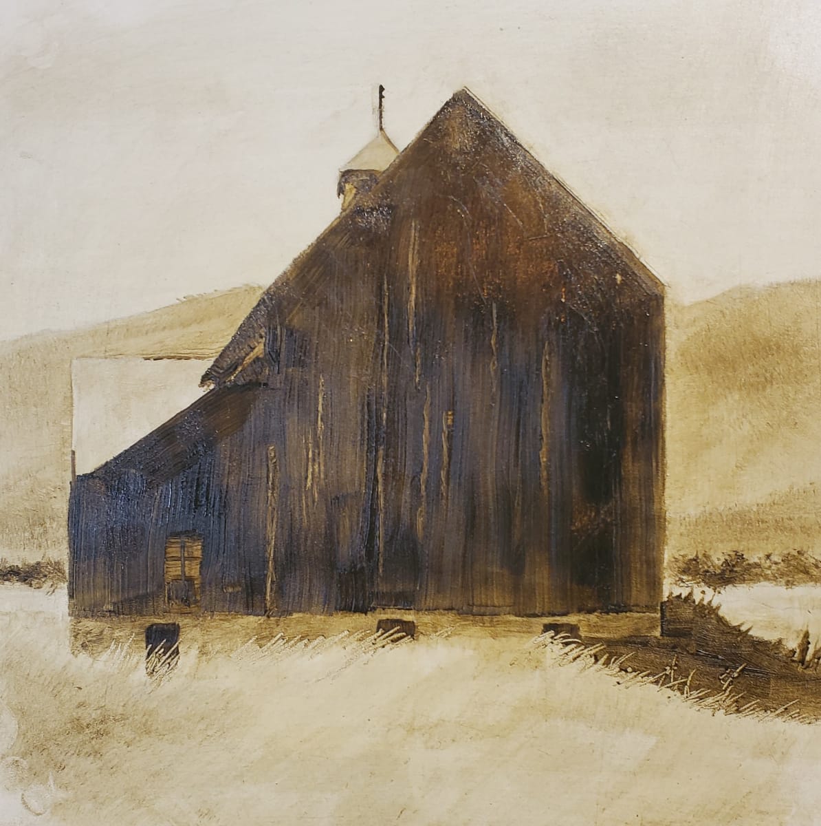Tate Barn Looking West at Evening by Scott Snarr 