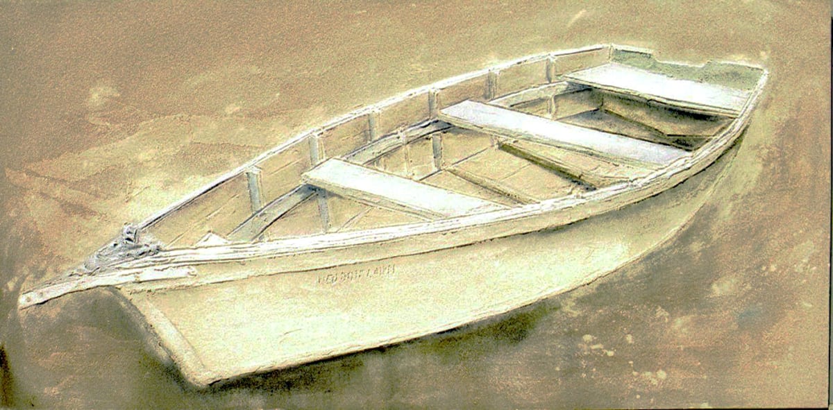 Elegy 15 - Boat of Sand by Gerrit Greve 