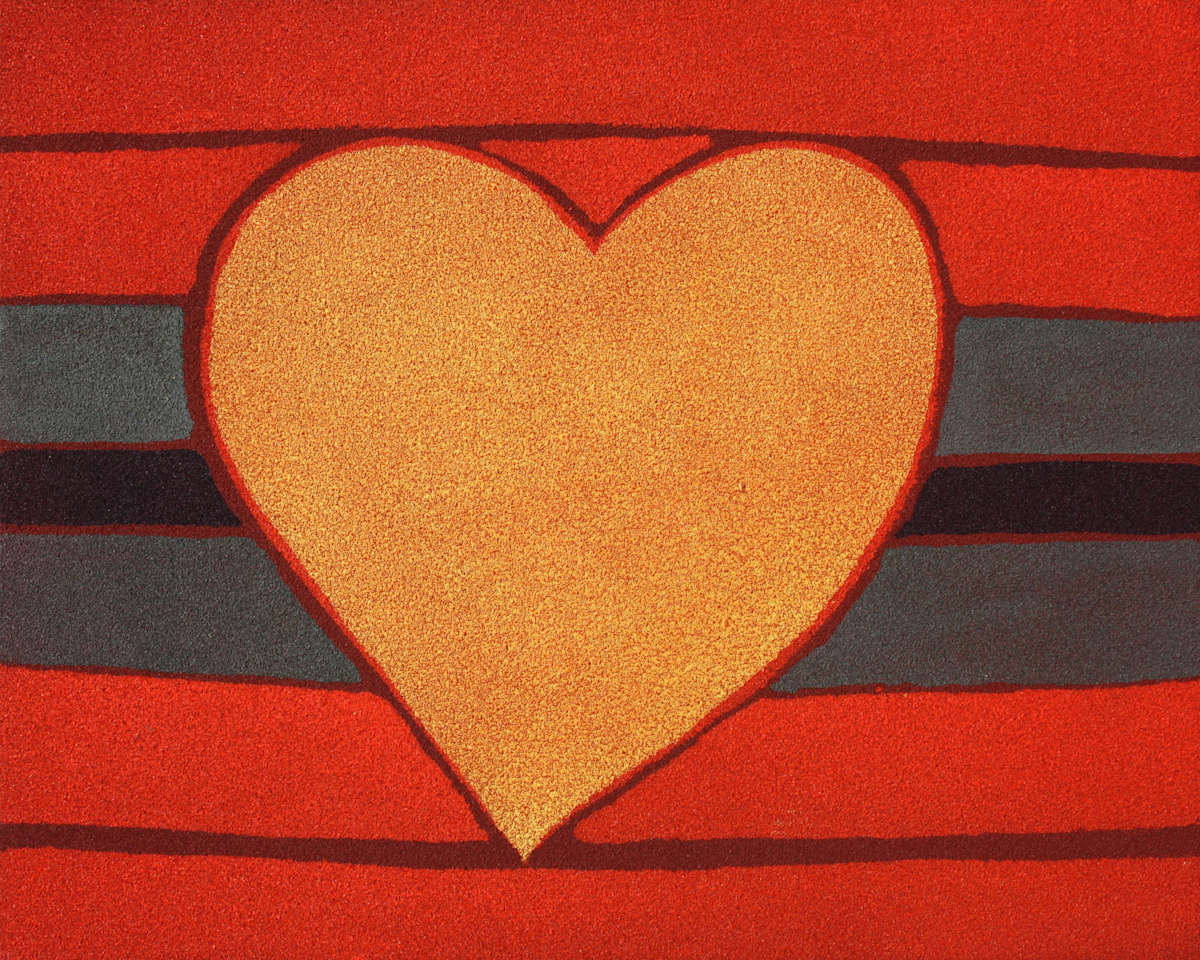 Heart Blanket by Gerrit Greve 