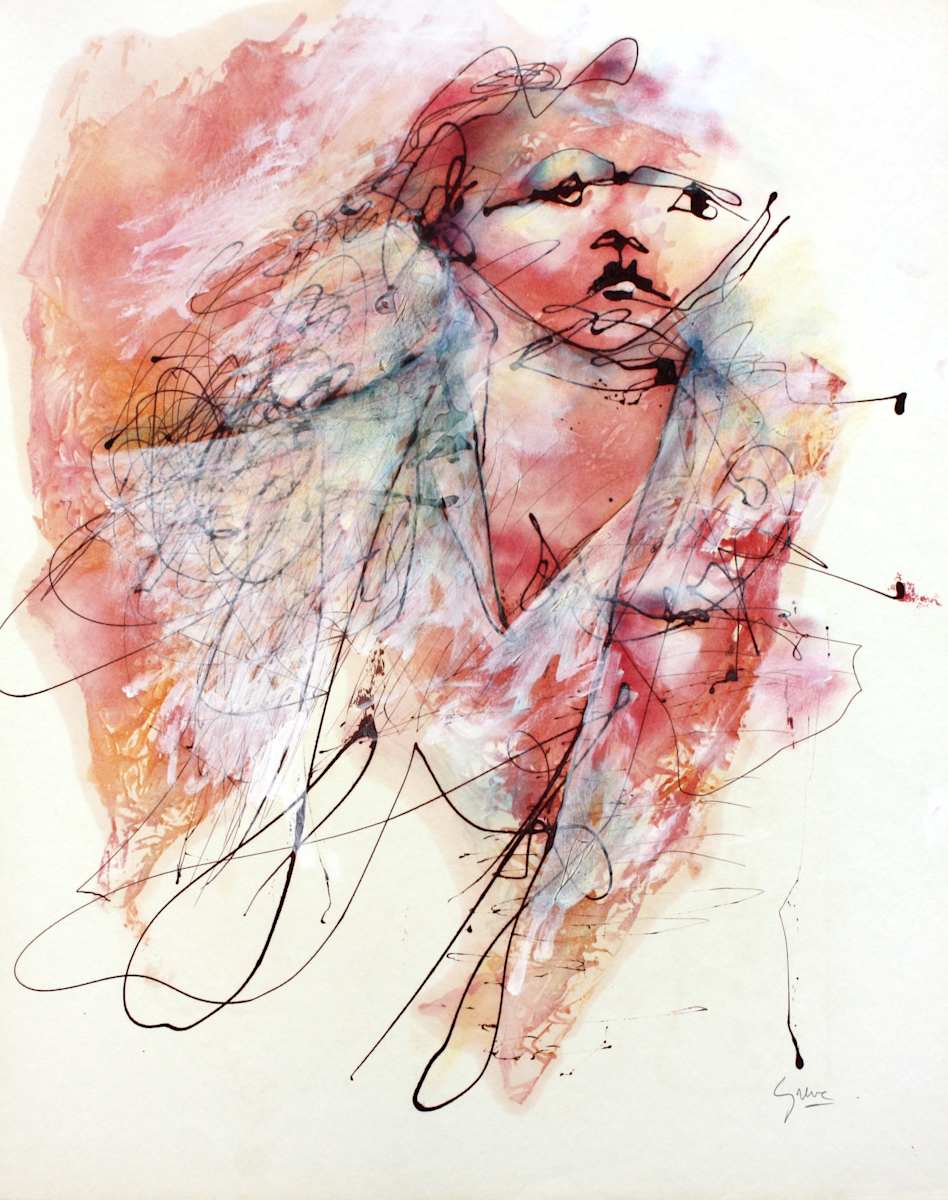 Kaleidoscope Face by Gerrit Greve Art Collection, Image 3.