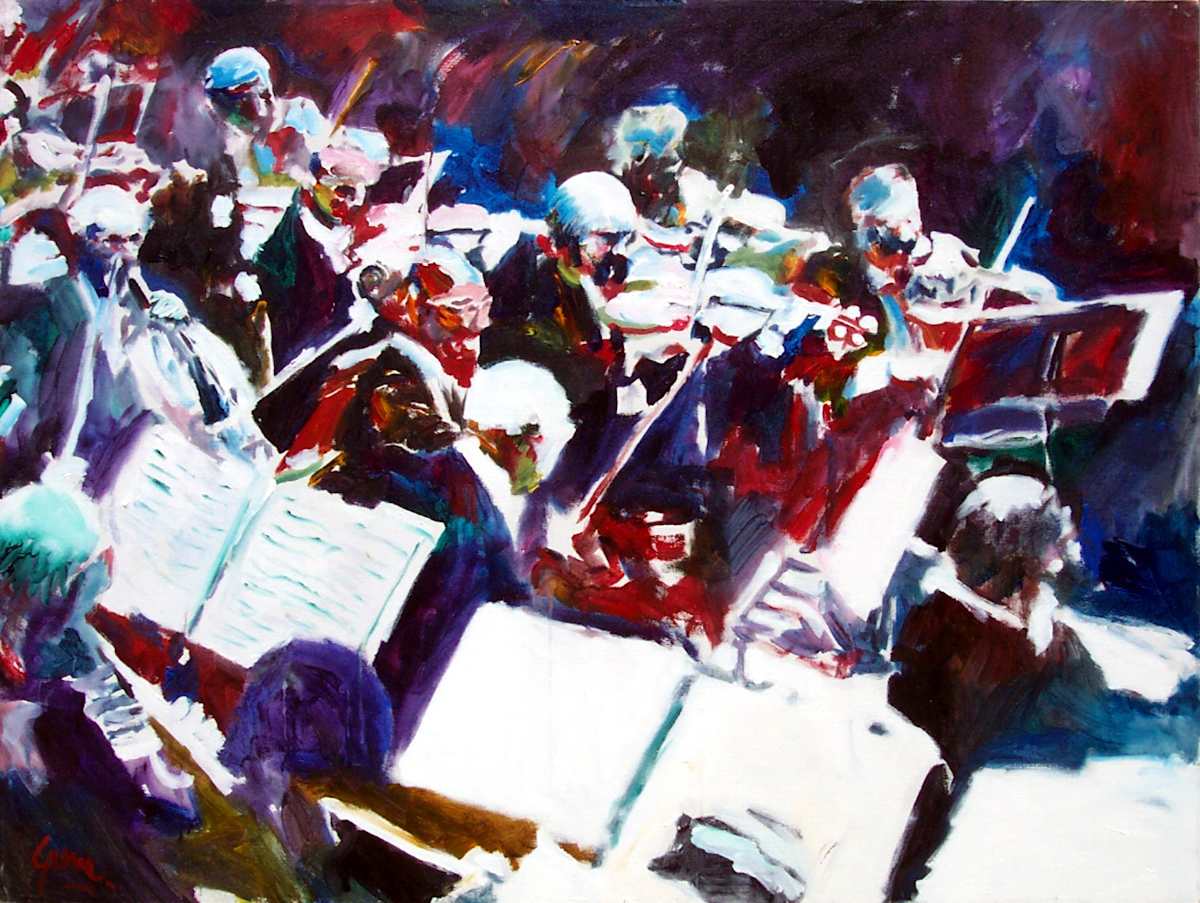 Boston Symphony Study by Gerrit Greve 