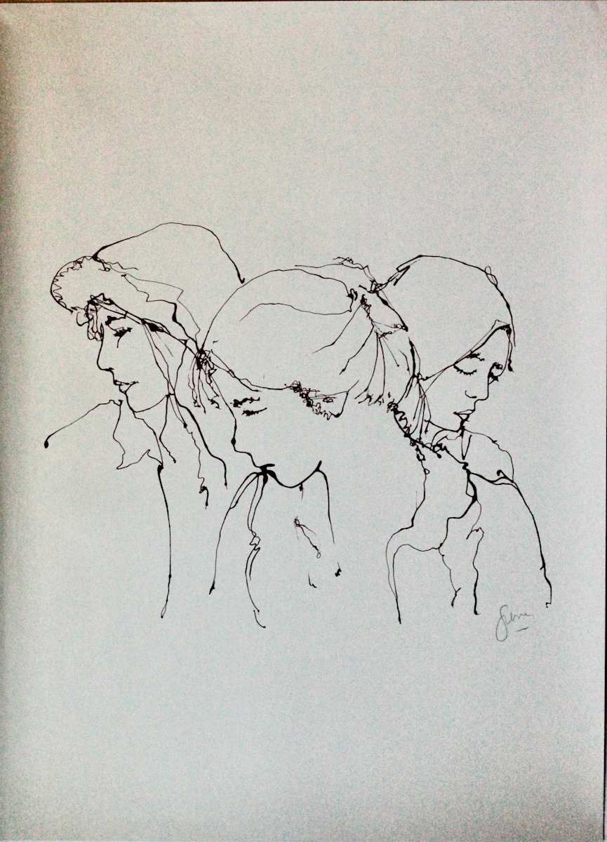 Three Sisters by Gerrit Greve 