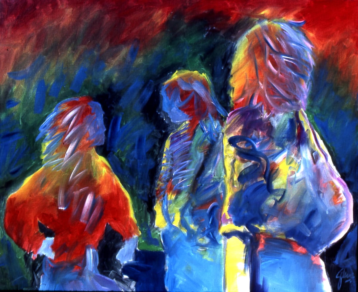 Sunset Conversation by Gerrit Greve 