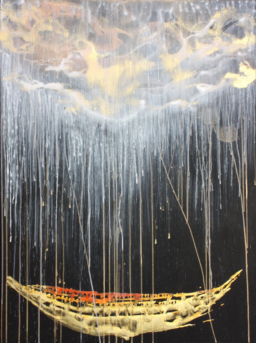 Voyage 038, Cloudburst 8 by Gerrit Greve 