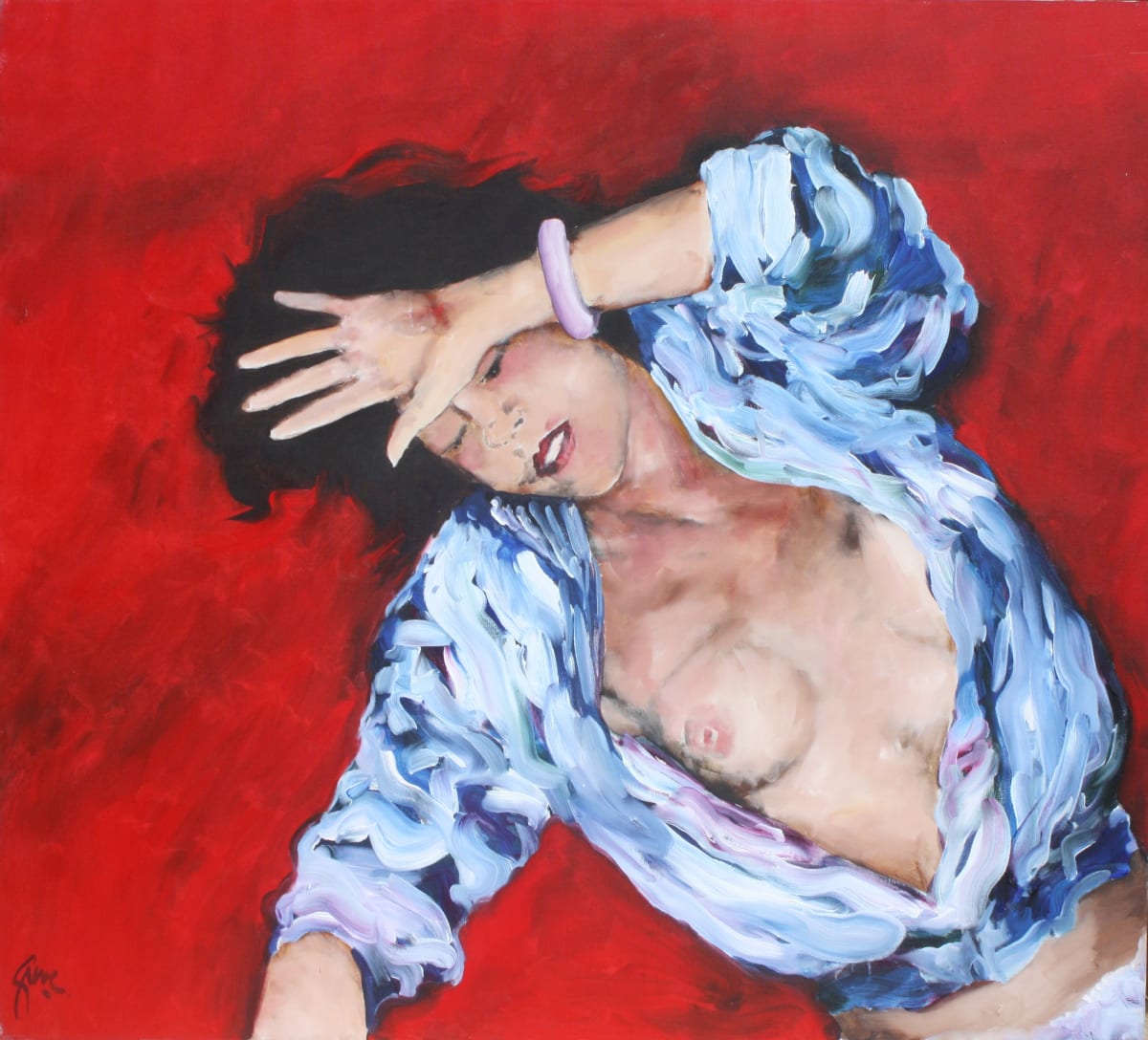 Dottye on Red by Gerrit Greve 