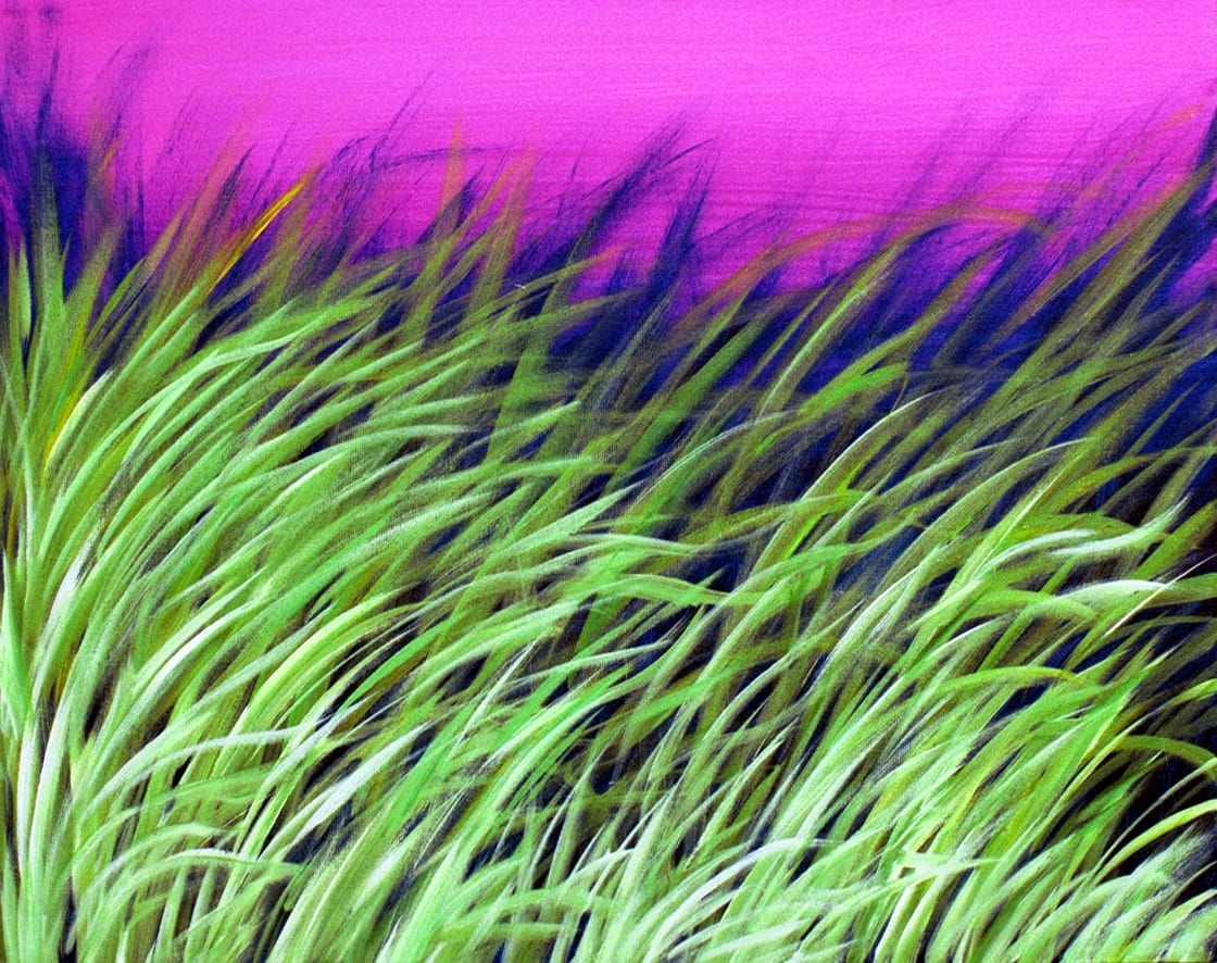 Reeds at Violet 2 by Gerrit Greve 