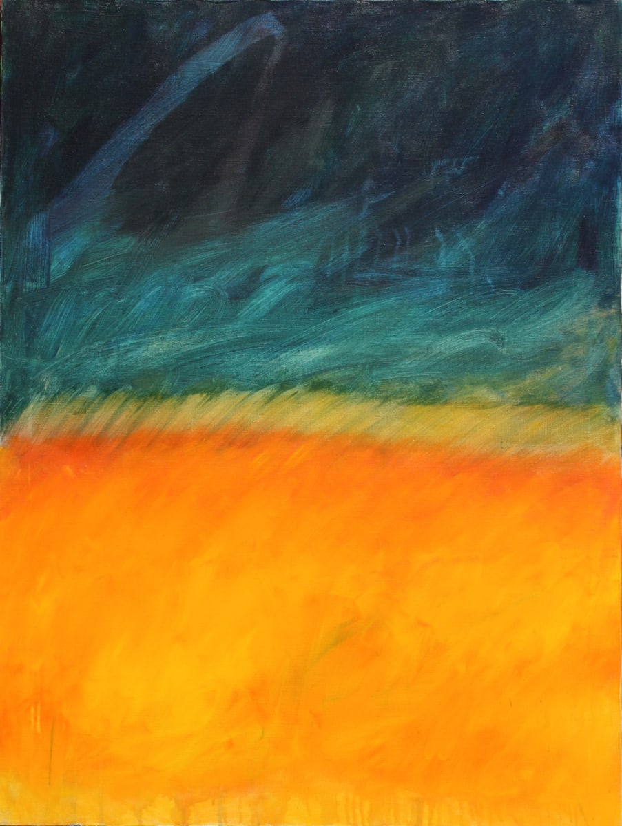 Abstract Landscape , Winter by Gerrit Greve 