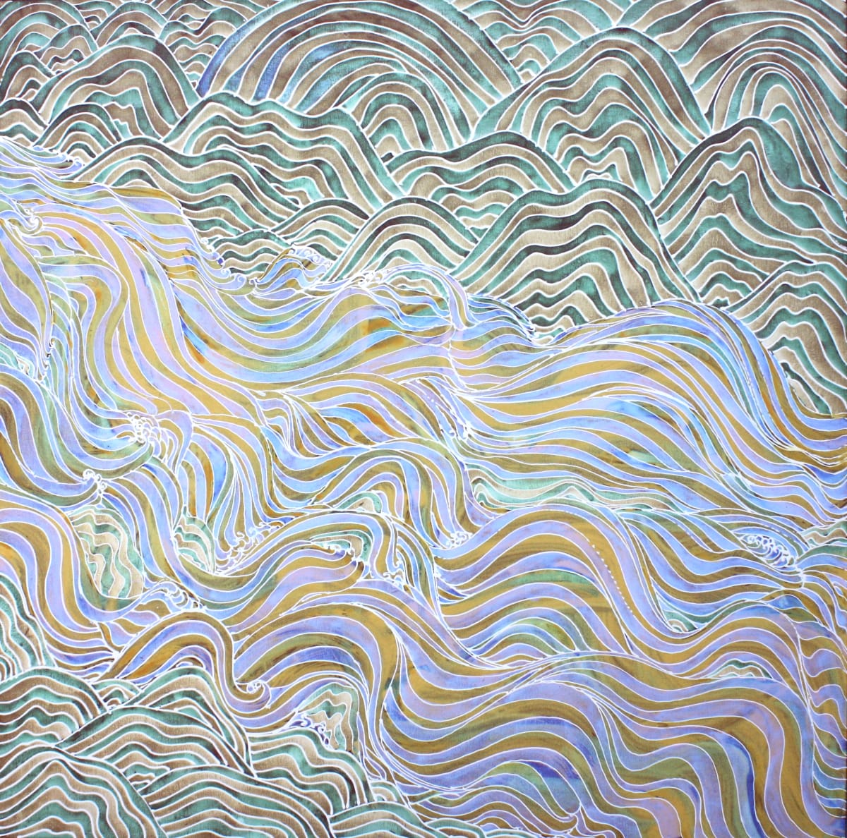 Journey 271, River by Rainbow Rock by Gerrit Greve 