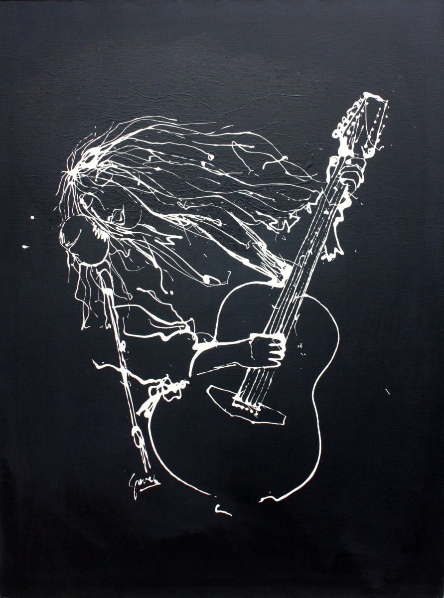 Guitarist 4 by Gerrit Greve 
