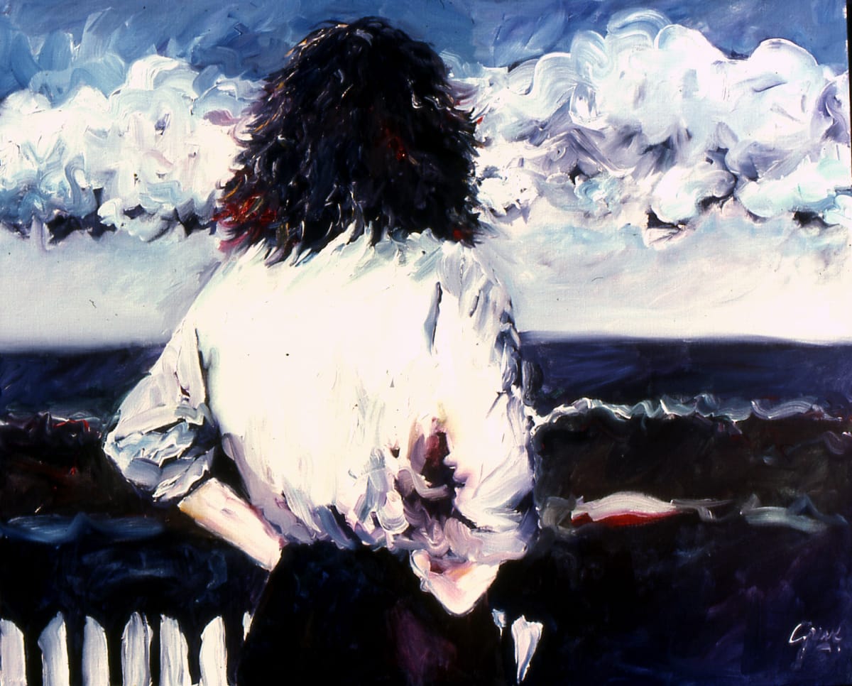 Watching Winter Seas by Gerrit Greve 