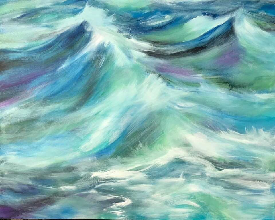 Winter Waves by Gerrit Greve 