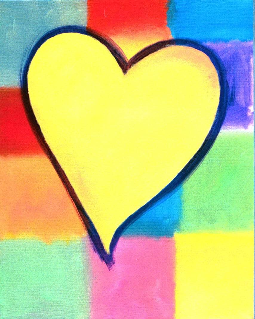 Pastel Heart by Gerrit Greve 