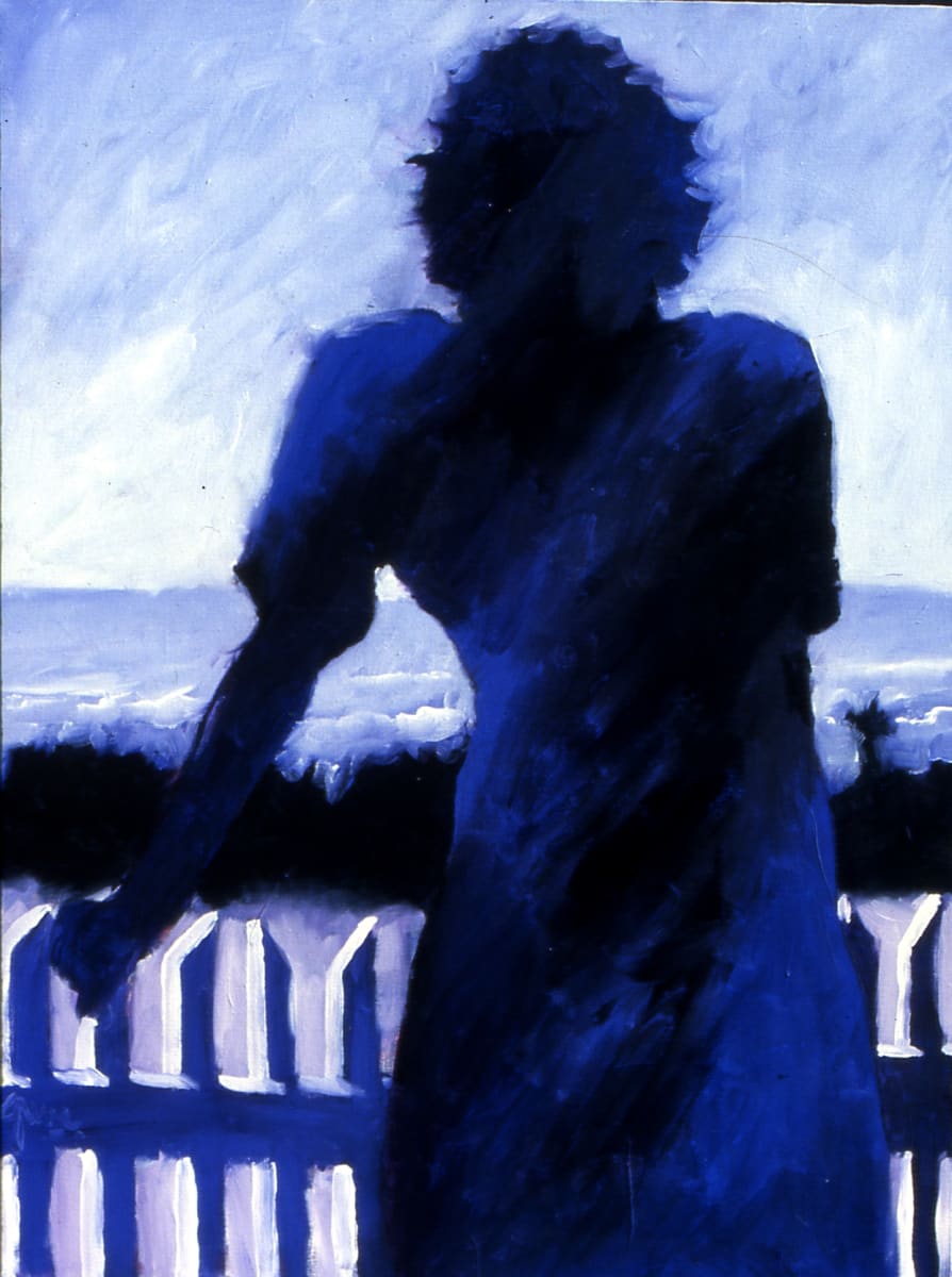 Blue Silhouette by Gerrit Greve 