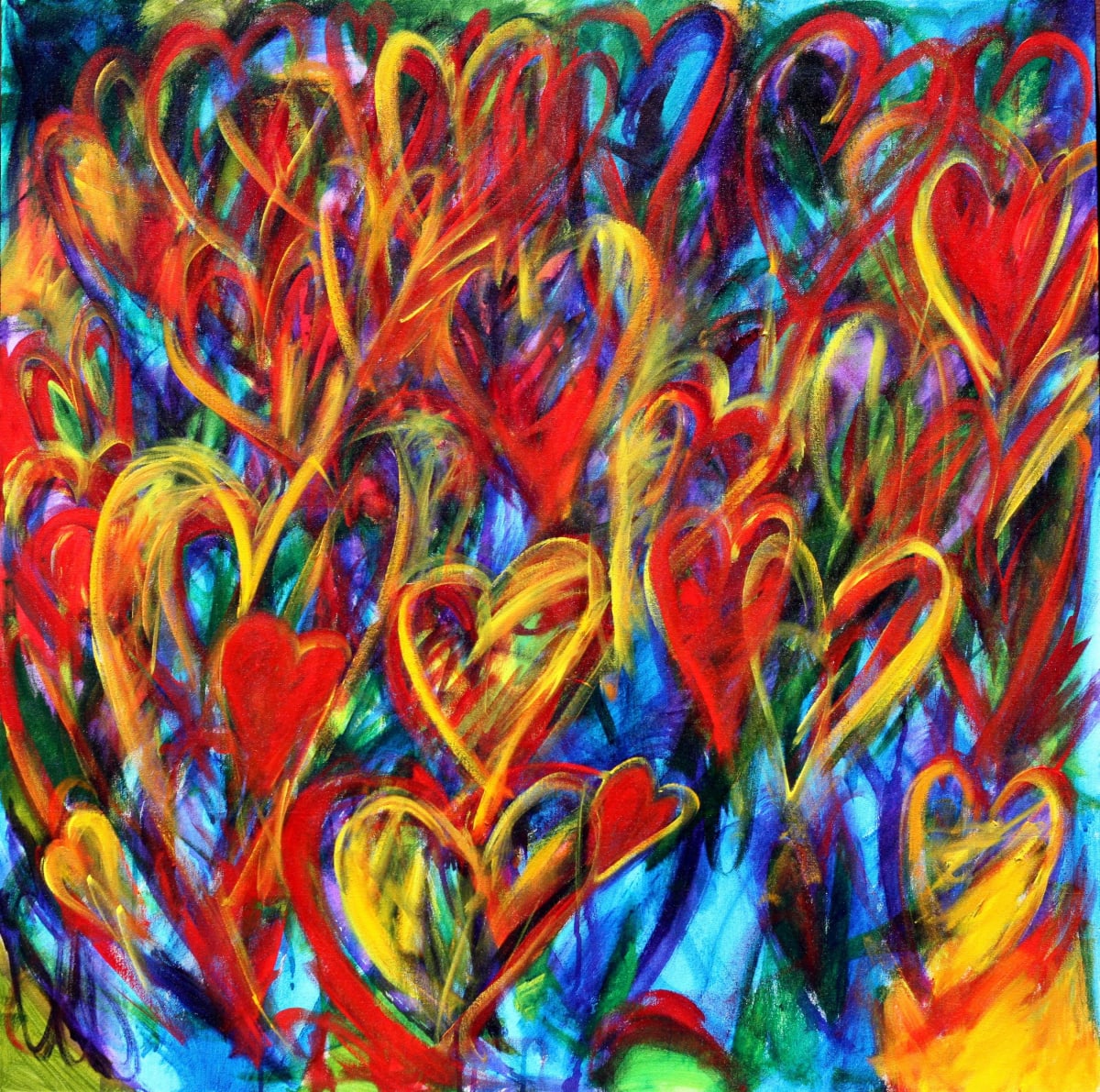 Heart Graffiti by Gerrit Greve 