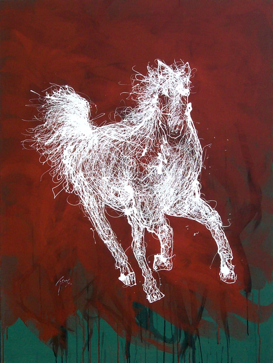White Horse 04 by Gerrit Greve 