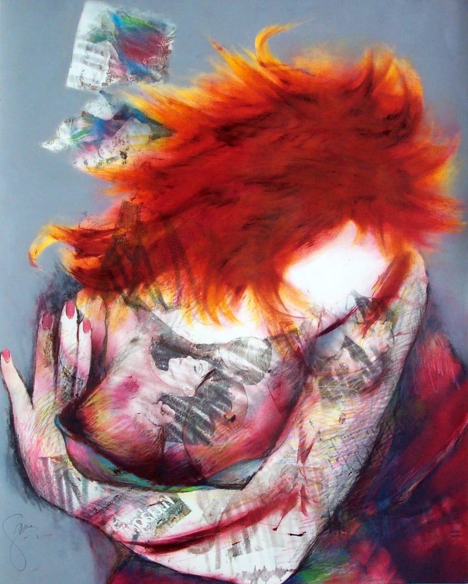 Tatood Woman by Gerrit Greve 