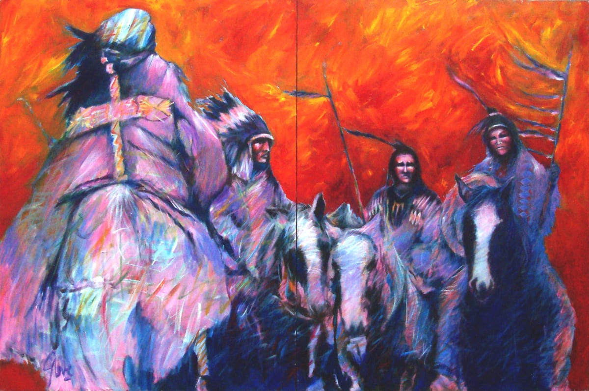Four Americans by Gerrit Greve 