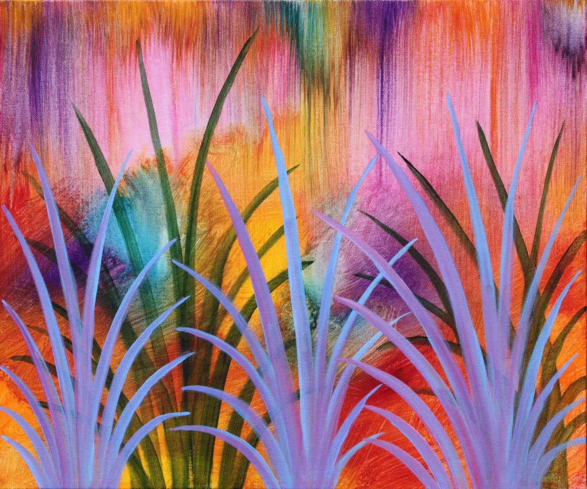 Reeds Study 3 by Gerrit Greve 