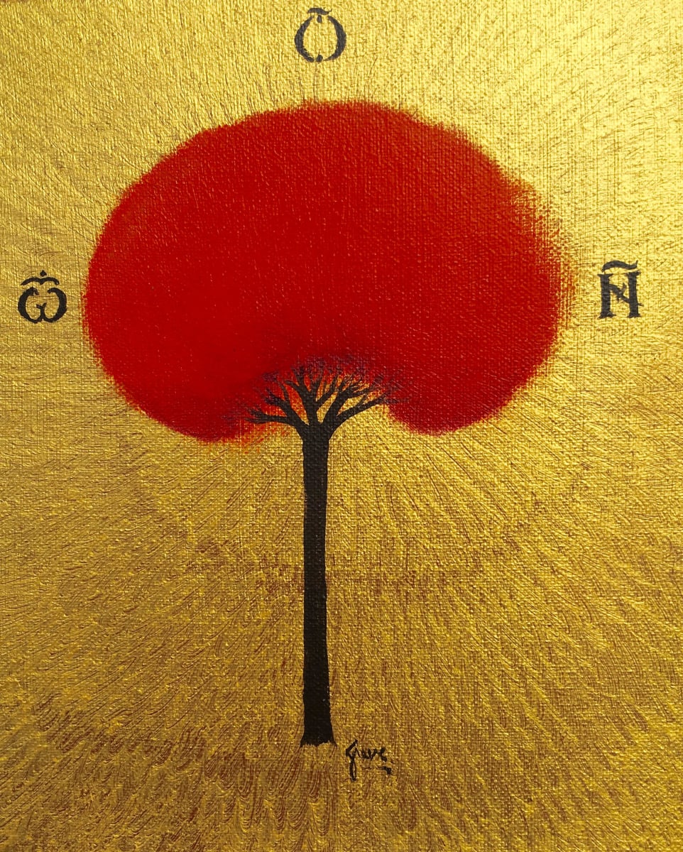 Sacred Icon 07,Tree for Mankind by Gerrit Greve 