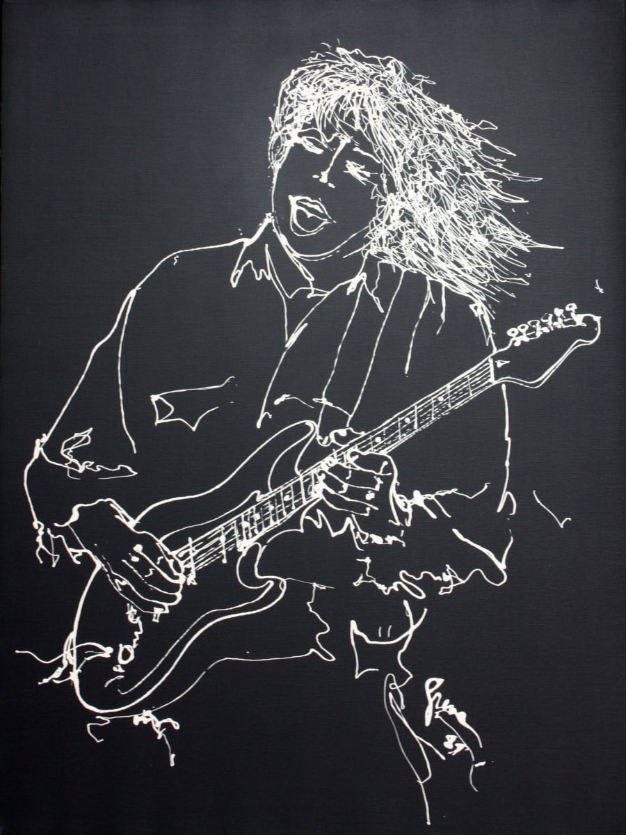 Guitarist 3 by Gerrit Greve 
