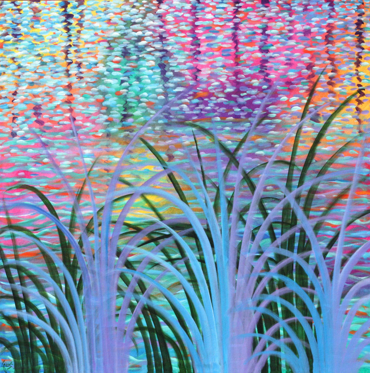 Creek Reeds 01 by Gerrit Greve 